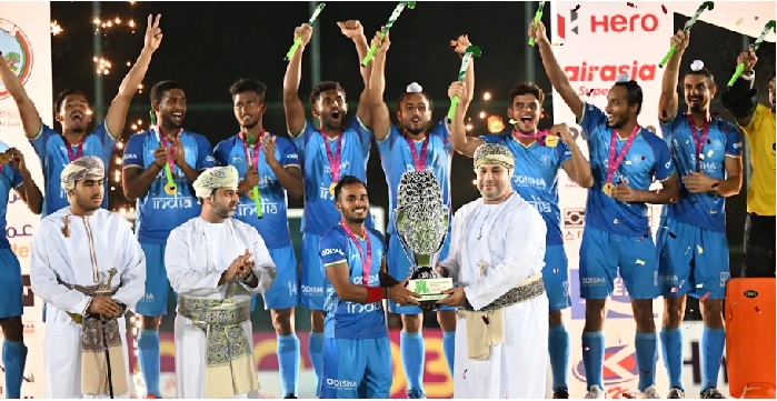 भारताने जिंकली ज्युनियर आशिया हॉकी चॅम्पियनशिप