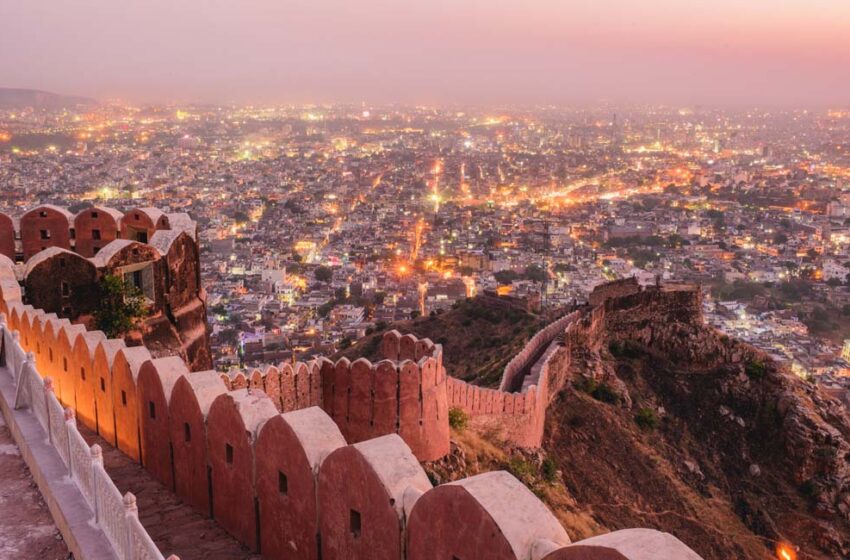 The pink city of India, Rajasthan