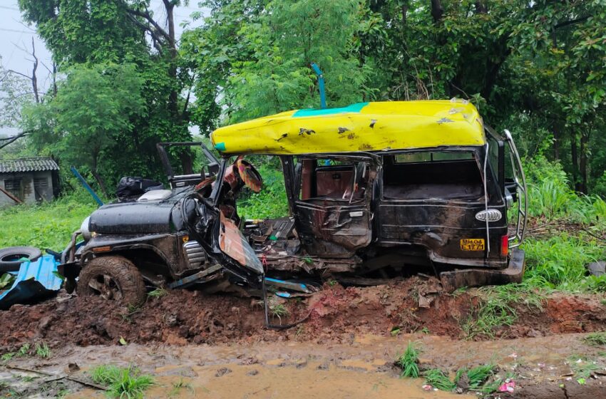 रस्ते अपघातात सहा जणांचा मृत्यू…