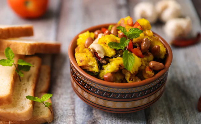 अंडा भुर्जी ब्रेड बनवा