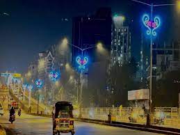 जी-२० परिषदेपासून सुरु झालेली रोषणाई अद्यापही कायम