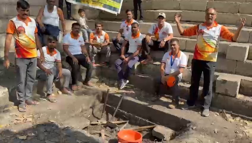 बेलवंडी कोठार बारव संवर्धनासाठी शिवदुर्गवीर सरसावले ….