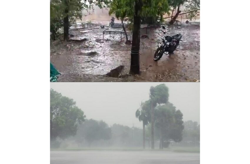  मराठवाडा , विदर्भात वादळी वाऱ्यासह अवकाळी पाऊस