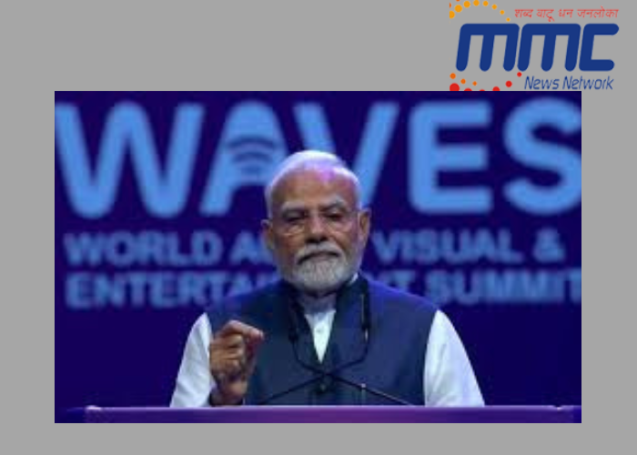  ​​​​​​​ पंतप्रधान नरेंद्र मोदींच्या हस्ते WAVES 2025 चे उद्घाटन