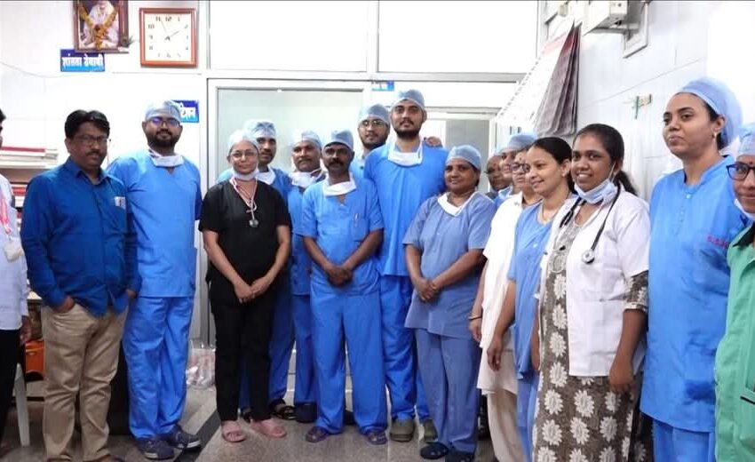  श्री साईबाबा रुग्णालयात अवघड हृदय शस्त्रक्रिया यशस्वी