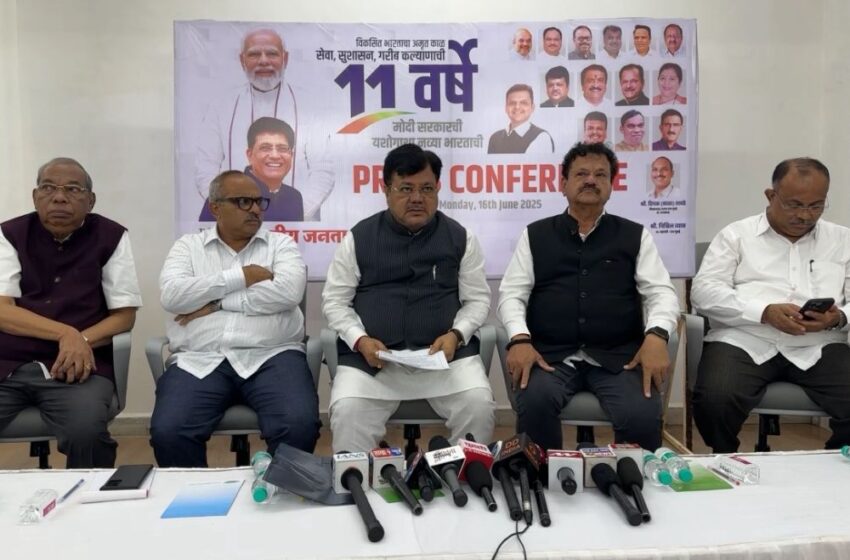 मोदी सरकारने ११ वर्षाच्या कारकिर्दीत देशाच्या सीमा सुरक्षित करून अर्थव्यवस्था मजबूत केली