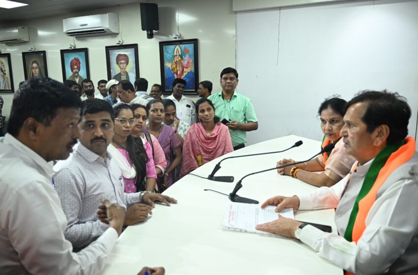 कौशल्य विकास मंत्री मंगलप्रभात लोढा यांचा जनता दरबाराचा नवा आदर्श