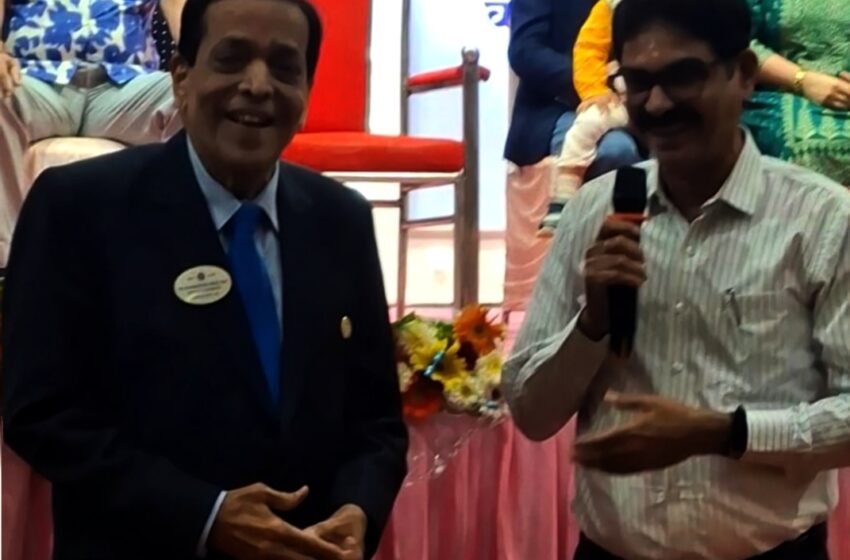  डॉक्टर जगन्नाथ हेगडे यांचे कार्य फार उल्लेखनीयमाजी आमदार बाळा नांदगावकर
