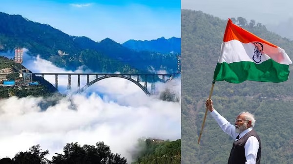  पंतप्रधानांनी केले जगातील सर्वांत उंच चिनाब आर्च ब्रिजचे उद्घाटन