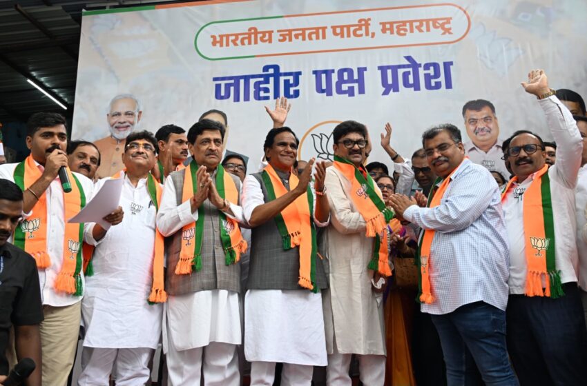  काँग्रेसचे माजी आमदार कैलास गोरंट्याल यांचा भाजपामध्ये प्रवेश
