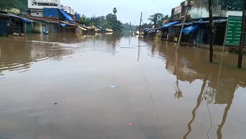  गणेश चतुर्थीला भामरागड जलमय..