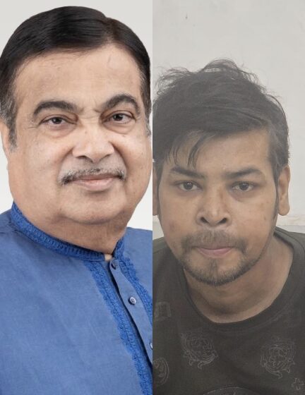 नितीन गडकरी यांचे घर बॉम्ब ने उडवून देण्याची धमकी, एक आरोपी ताब्यात..