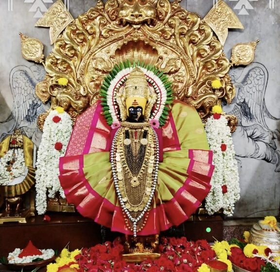  अंबाबाई मूर्तीवर सुरू झाली संवर्धन प्रक्रिया, मूर्तीचे दर्शन बंद….