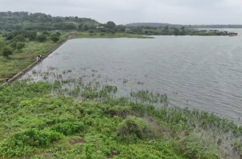 सोमठाणा धरणात पाण्याची मोठी आवक, आतापर्यंत 72.66 टक्के भरले…