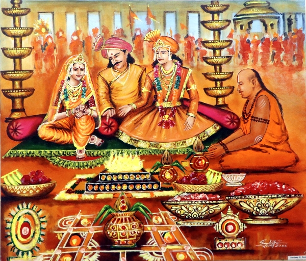  कॅनव्हासवर उमटली देवी अहिल्यांची शिवभक्ती आणि १०० वर्षांपूर्वीच्या महाकुंभाचे वैभव