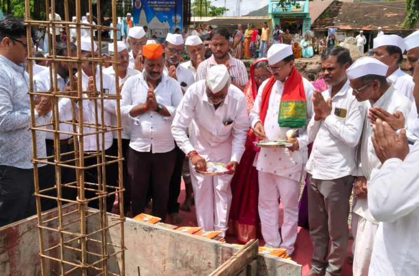  थोरांदळे येथे हनुमान मंदिराचा होणार जीर्णोद्धार