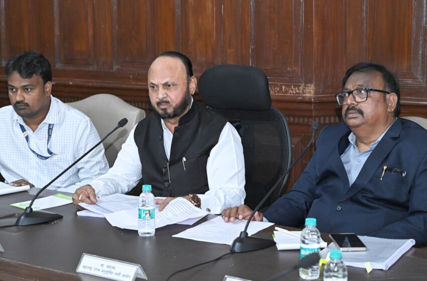  महाराष्ट्र राज्य अनुसूचित जाती आयोगाची बृहन्मुंबई महानगरपालिकेत बैठक संपन्न