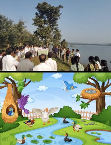  भंडारा जिल्ह्यात वन विभागाच्या वतीने पक्षी सप्ताह साजरा….