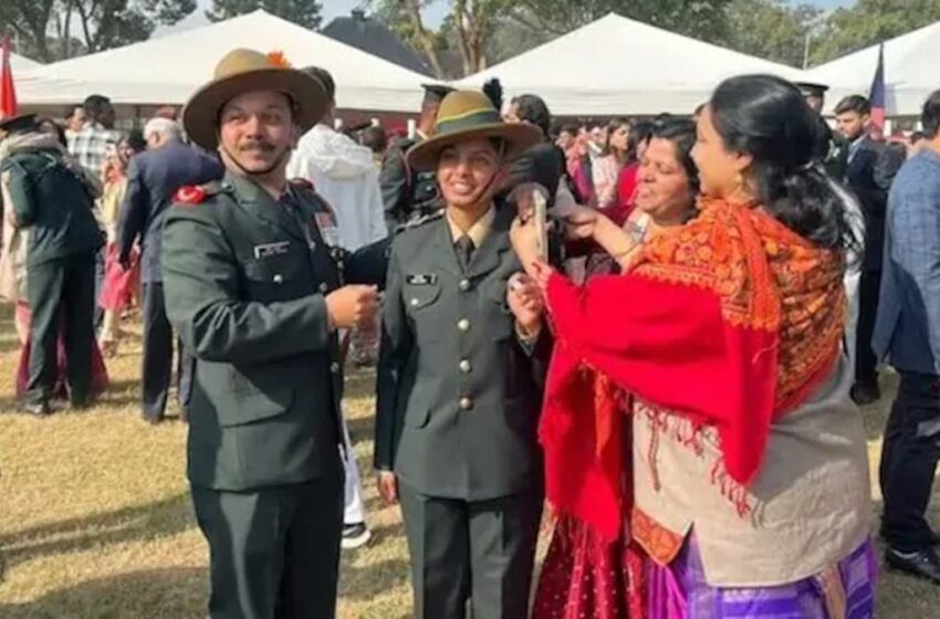  IMA तून उत्तीर्ण झालेली पहिली महिला लष्करी अधिकारी : मराठी मुलीने केला विक्रम