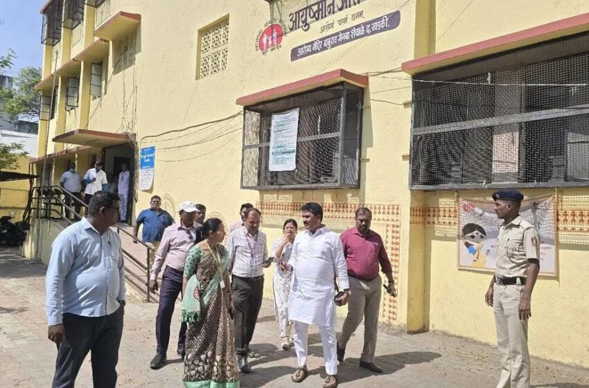  *उपमहापौर परशुराम वाडेकर यांची बोपोडी व औंध रोड भागातील रुग्णालयांना भेट