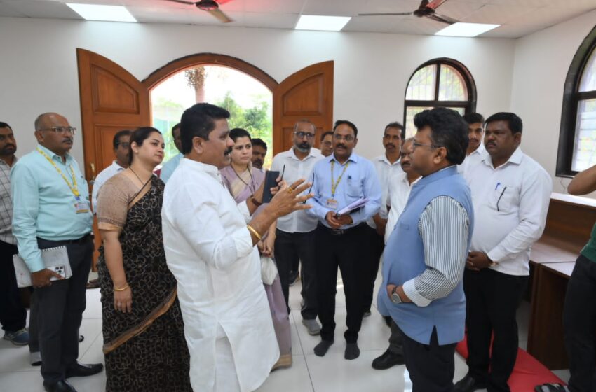  औंध – बोपोडी प्रभागातील महत्त्वाच्या प्रकल्पांना आयुक्तांची भेट; कामे तातडीने पूर्ण करण्याचे निर्देश