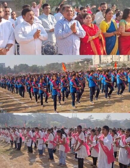  ९,१११ महिलांनी सादर केले लेझीम नृत्य, रचला विश्वविक्रम