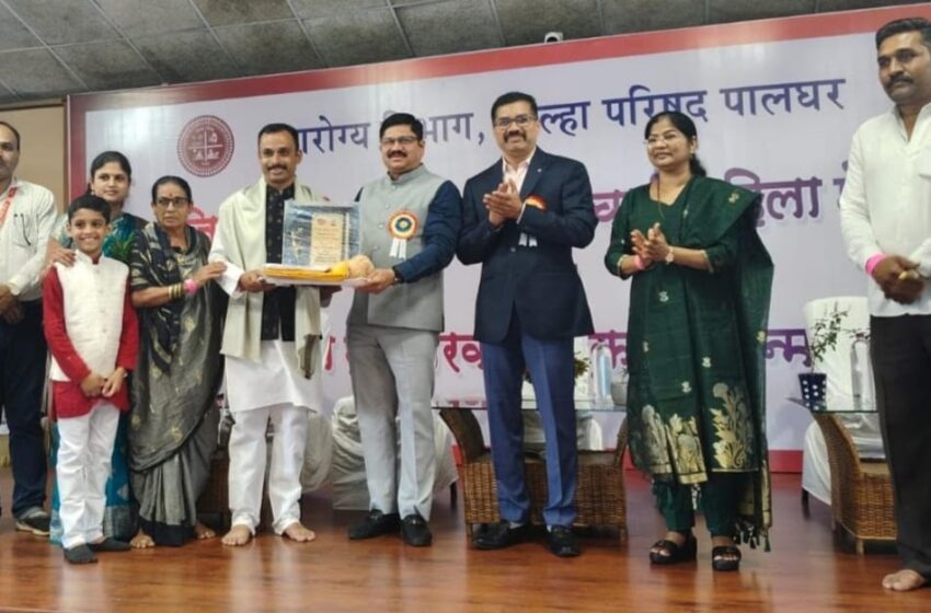  अष्टपैलू शिक्षक नितिन आहेर जिल्हा आदर्श शिक्षक पुरस्काराने सन्मानित !!!